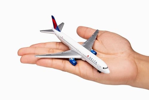 Daron Toy Airplane – Delta Air Lines – Die-Cast Metal Model Airplane Toy with Plastic Parts for Kids Ages 3+ - Image 5