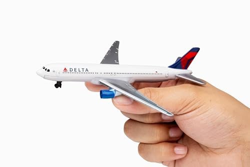 Daron Toy Airplane – Delta Air Lines – Die-Cast Metal Model Airplane Toy with Plastic Parts for Kids Ages 3+ - Image 3