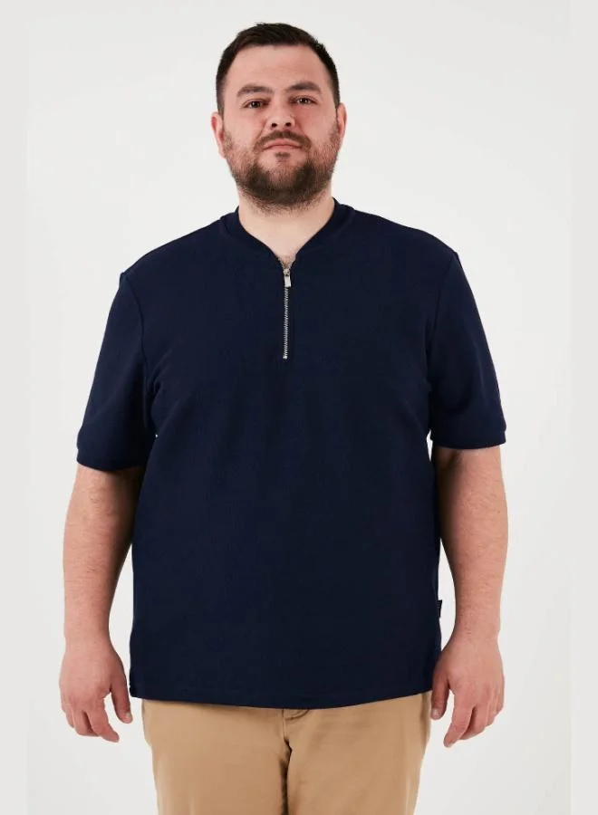 بوراتي تيشيرت قطن مقاس كبير رجالي من بوراتي