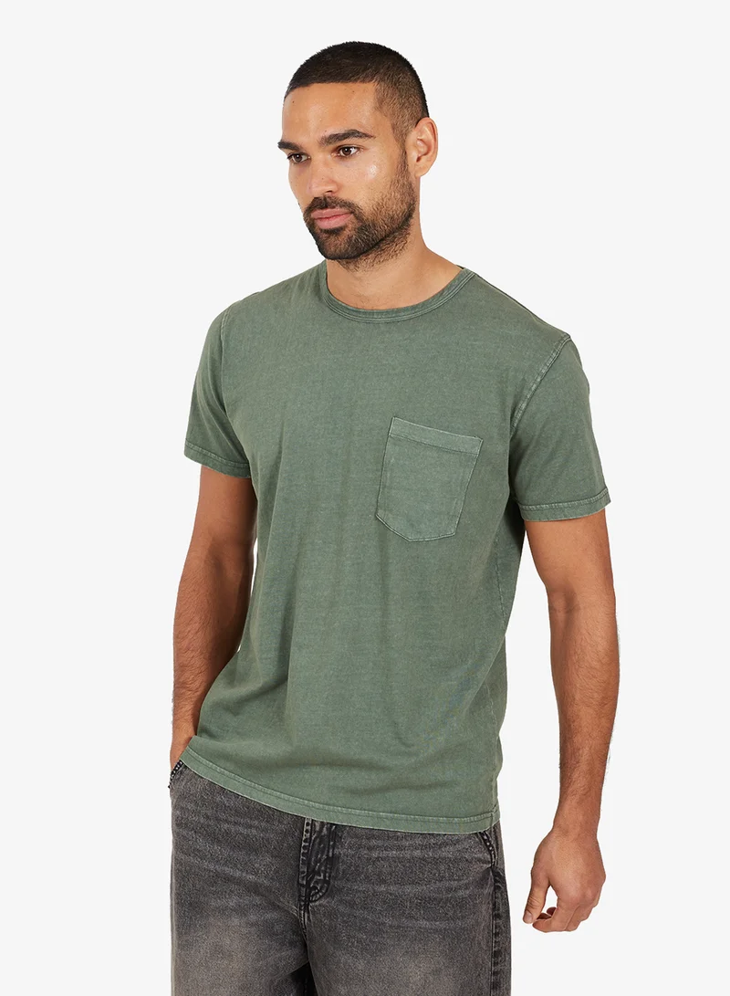 برايف سول تيشيرت رجالي بياقة دائرية