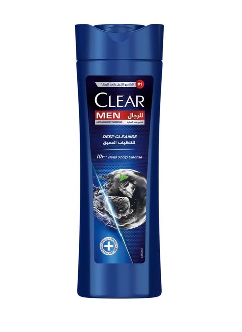 Clear Men Anti-Dandruff Shampoo Deep Cleanse with Charcoal & Mint- 350ml
