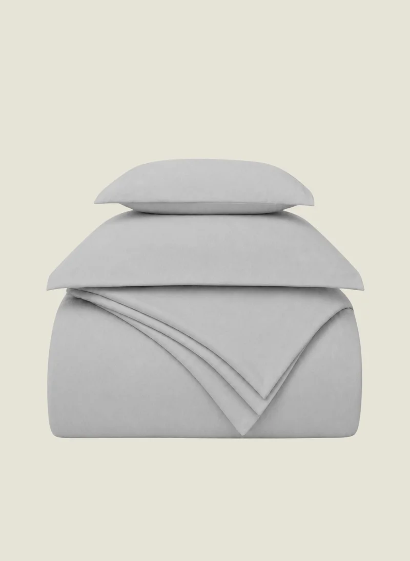 يسكن 500 Thread Count 100% Egyptian Cotton Sateen 3 Pc Duvet Cover Set