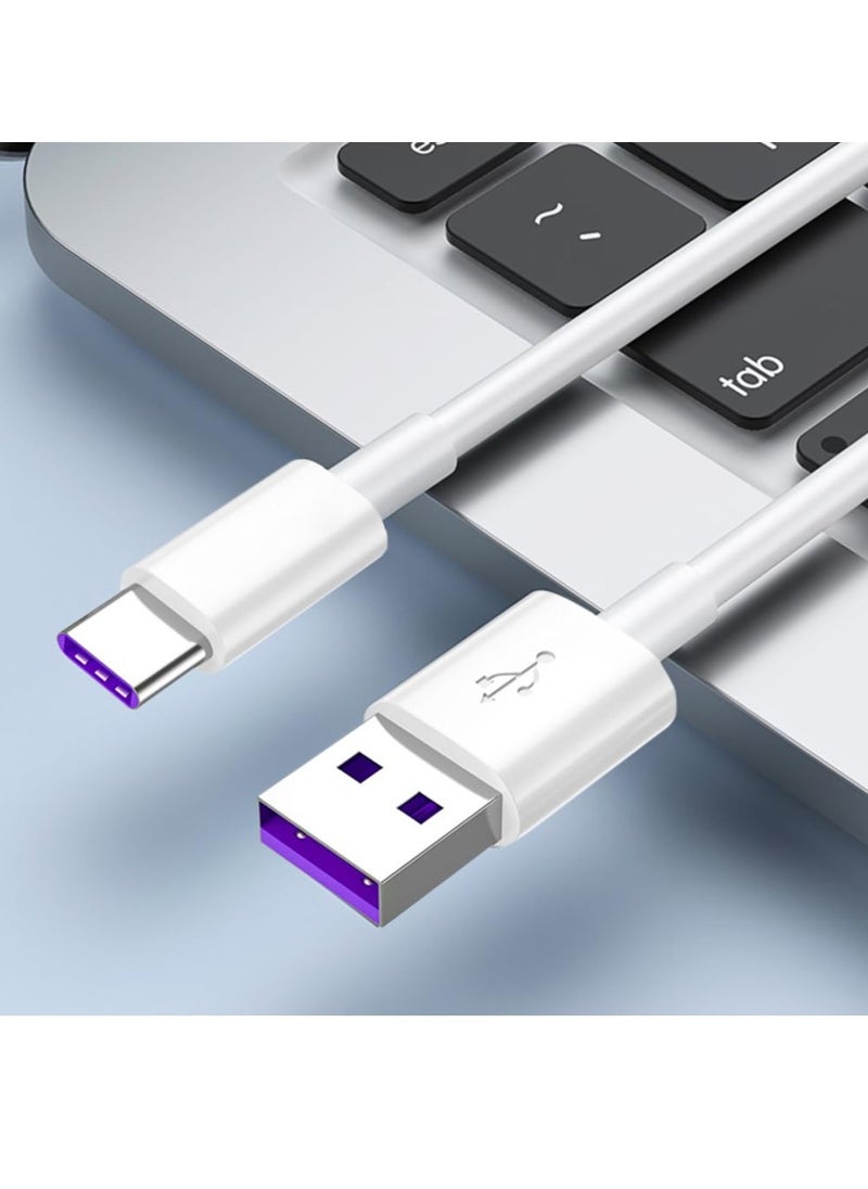 5A Type C USB-C 1M/ Super Charge Fast Data Cable for Huawei P20 P30 Pro Mate