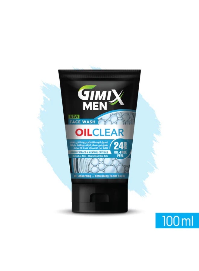 GIMIX Men Oil Clear Face Wash 100ml - Image 2