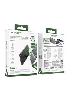 ACEFAST Magnetic Fast Wireless Charge Power Bank M8 PD18W 5000mAh  - Image 3