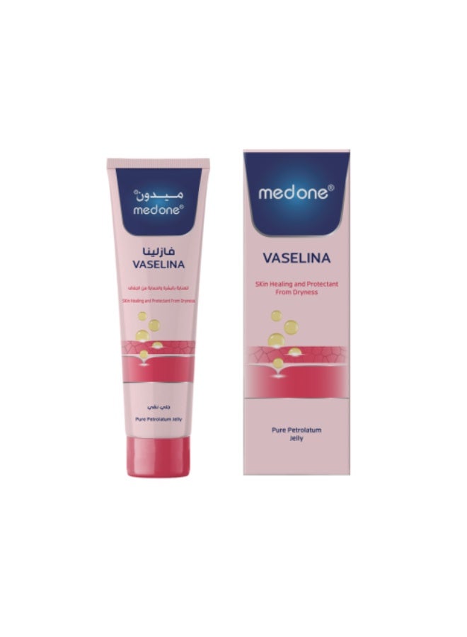 Medone Pure Vaselina Skin Gel - Deep Moisturizing & Skin Protection - 100gm
