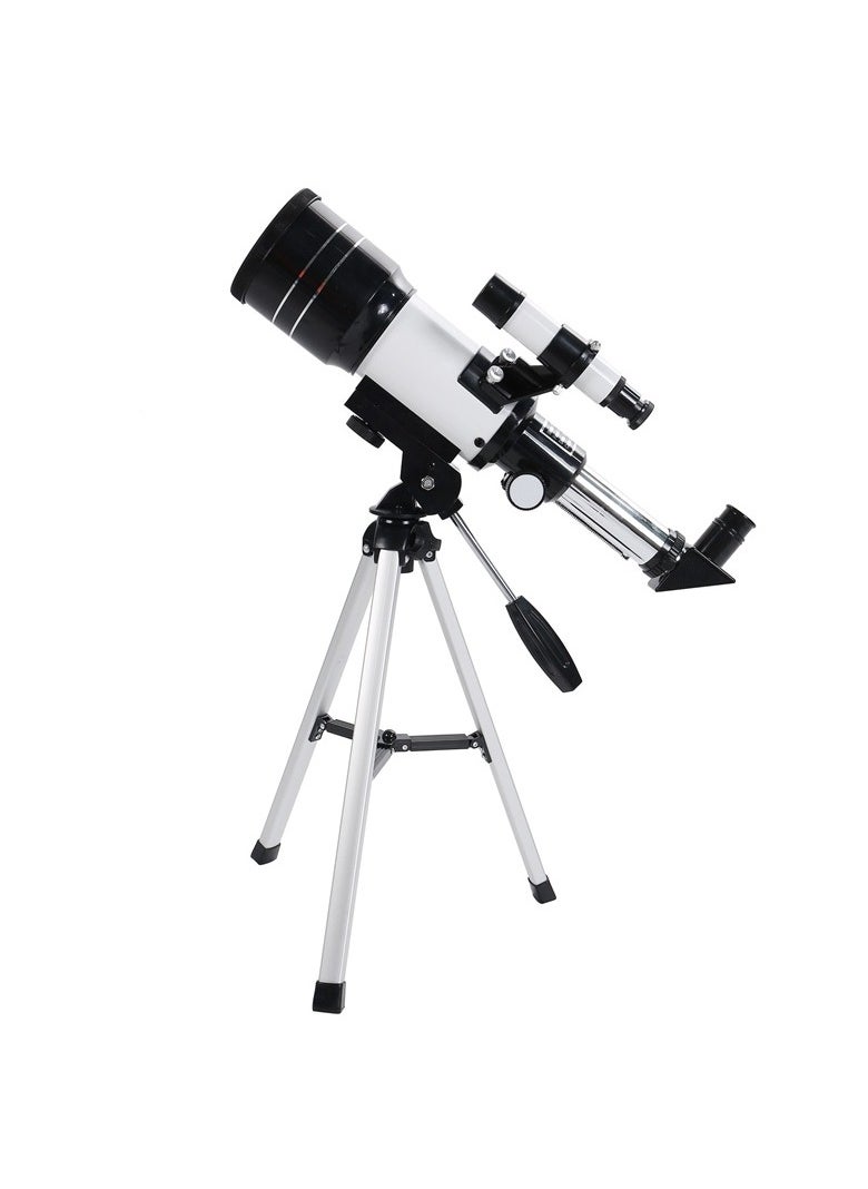Eyebre 150X Magnification Single Tube Entry-Level Astronomical Telescope (Star Finder+Photo Clip+Bard Film)  - Image 1