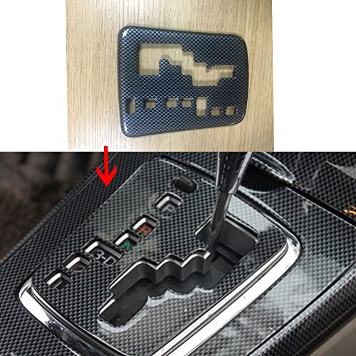 SZFKACCESS for 2007 2008 2009 2010 2011 2012 2013 Toyota Corolla AT model Carbon Fiber ABS Gear Shift Lever Frame Trim (7 holes AT model) - Image 3