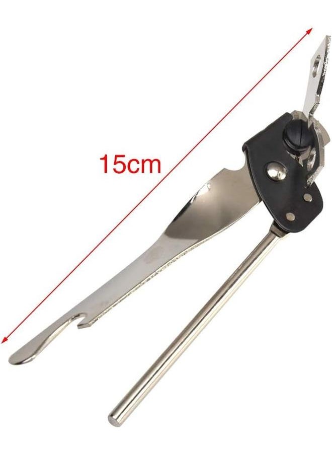 yongsheng erfly Can Opener, Stainless Steel Manual Multipurpose Can Opener, Hardened Blades Can Opener, Kitchen Tool, for Kitchen Camping  - Image 5