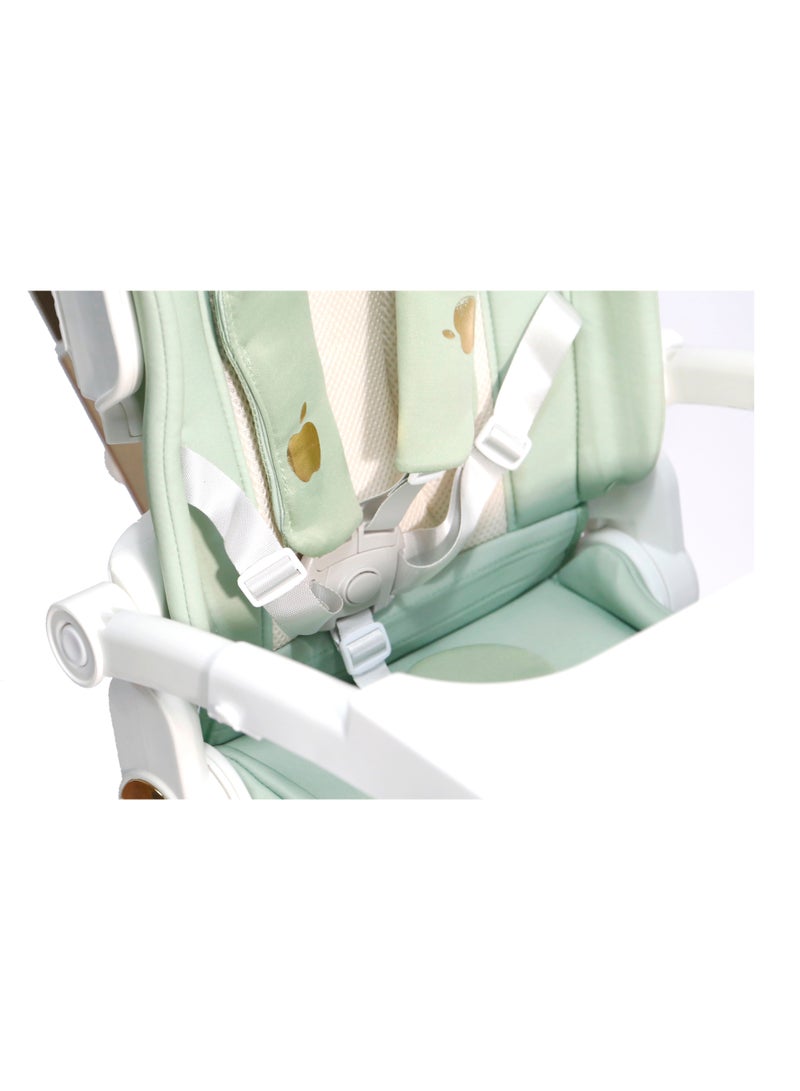 Baby's Nest 2 in 1 Stroller Misty Teal - Image 3