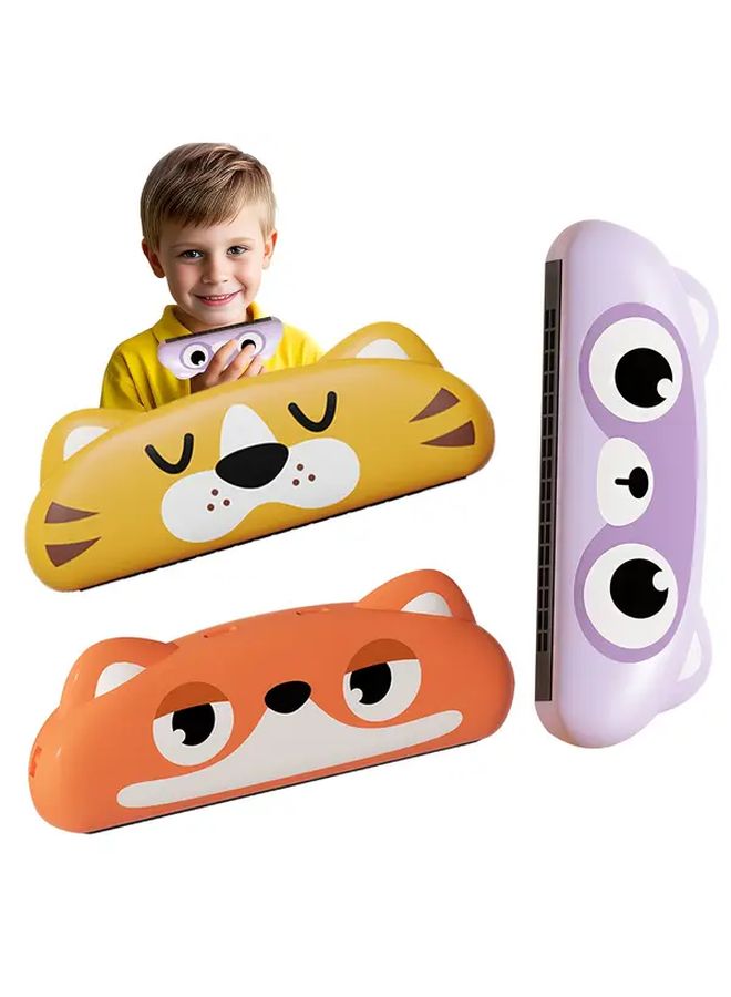 Tiger Animal Harmonica Toy Musical Instrument for Toddlers 3 Years - Image 4