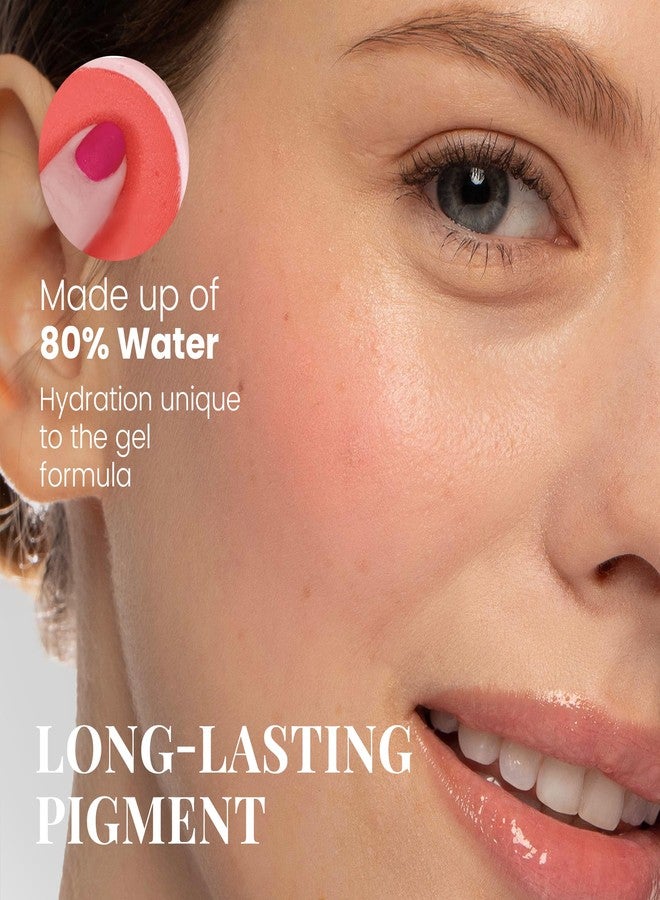 بول آند جو أحمر خدود جل من بول أند جو، أحمر خدود لامع وقابل للتكثيف، أحمر خدود جل مائي مع زيوت مرطبة لإطلالة ندية ومشرقة، لون وردي فاتح للخدود، 02 مينيون، 0.71 أونصة - Image 3