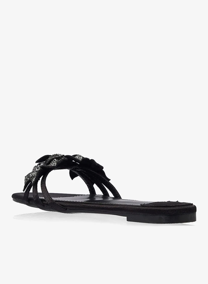Khizana Embellished Flat Sandals