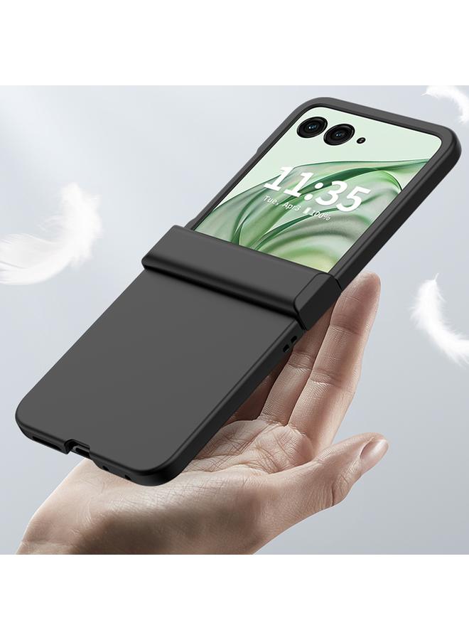 اس-توب جراب لهاتف Motorola Razr 50 Ultra 3 في 1 جراب هاتف PC بملمس الجلد - Image 4