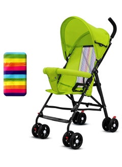 Rally Lightweight Foldable Baby Stroller-Green  - Image 2
