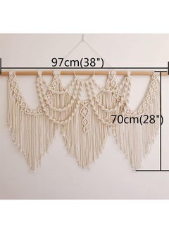 Antikiano Large  Macrame Wall Hanging & Wall Decor.New Bohemian Style 96x71 cm  - Image 2