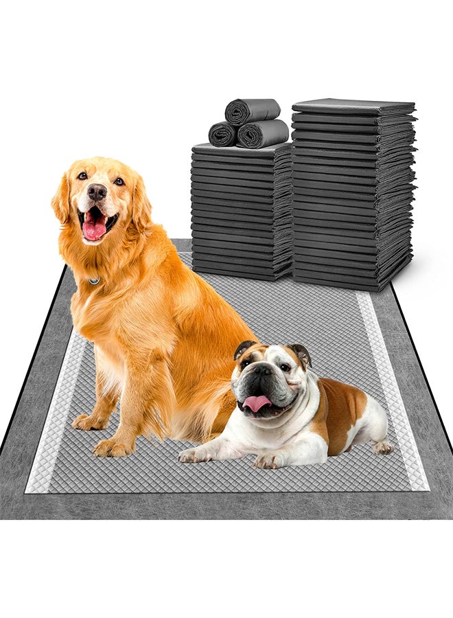 Pee Pads for Dogs Charcoal Puppy Pads New & Improved Odor-Control Absorbs Urine Dog Pee Pads 5-Layer Leak-Proof Wee Wee Pads for Dogs - Image 1