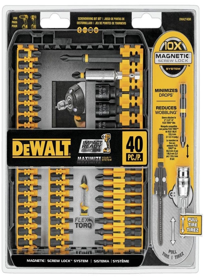 DeWalt DWA2T40IR 40 Piece Impact Ready Screwdriving Set - Image 4