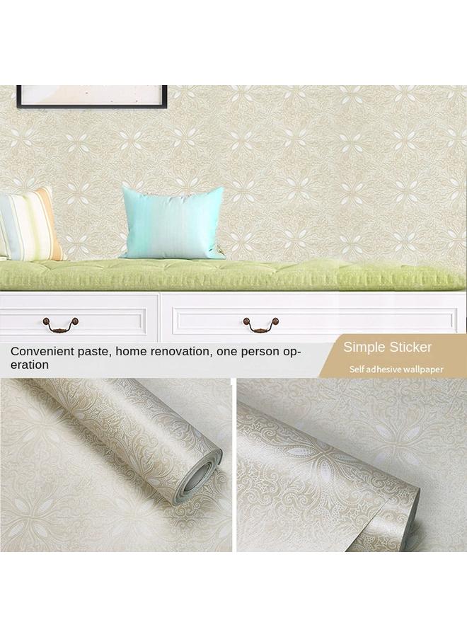 Bluejw Wallpaper Self-adhesive Decorative Stickers Bedroom Wallpaper Dormitory Stickers Wallpaper Stickers Background Wall Desktop Cabinet Wallpaper - Image 1