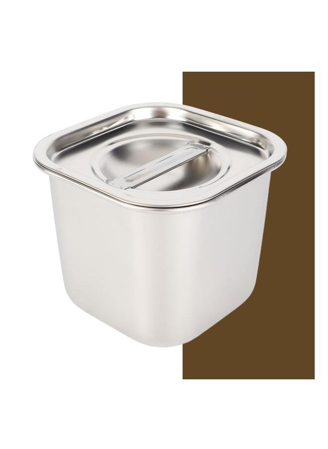 Thoraya 201 Stainless Steel Seasoning Box Multi Purpose Kitchen Spice Jar Container with Lid for Spice Salt Sugar Square  - Image 5