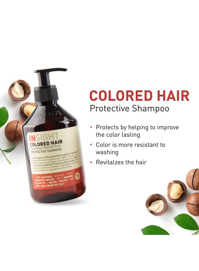 Insight Clean Beauty Moisturizing Shampoo With Organic Macadamia Oil Hydrating & Vegan 13.5 Fl Oz - Image 4