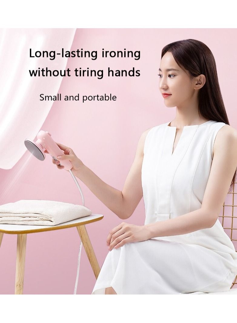 DubaiGallery Portable Handheld Steam Iron Mini Travel Iron Fabric Garment Iron Ironing Wrinkles Removing Lightweight Steamer for Home Office Travel  - Image 4