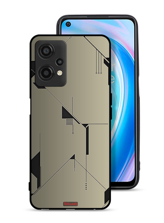 Tolwak OnePlus Nord CE 2 Lite 5G Protective Case Cover Minimalism Abstract Digital Art - Image 1