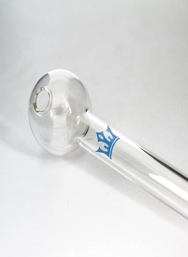 2 Pack Clear Glass Drinking Straw for Hot Tea Juice and Hot Coffee  - Image 2