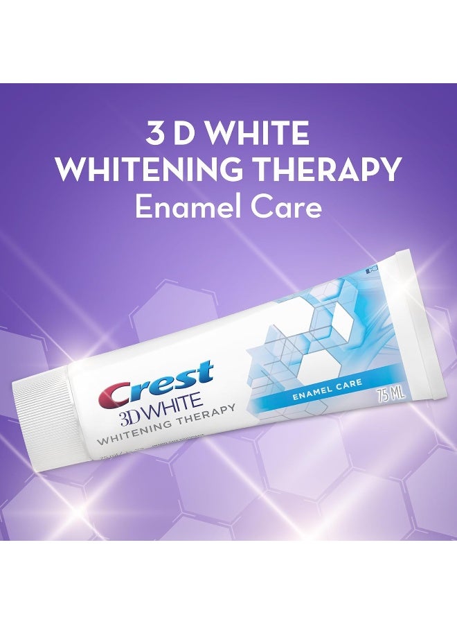 Crest 3D White Sensitivity Care Whitening Therapy Toothpaste, 75 ml - Image 2