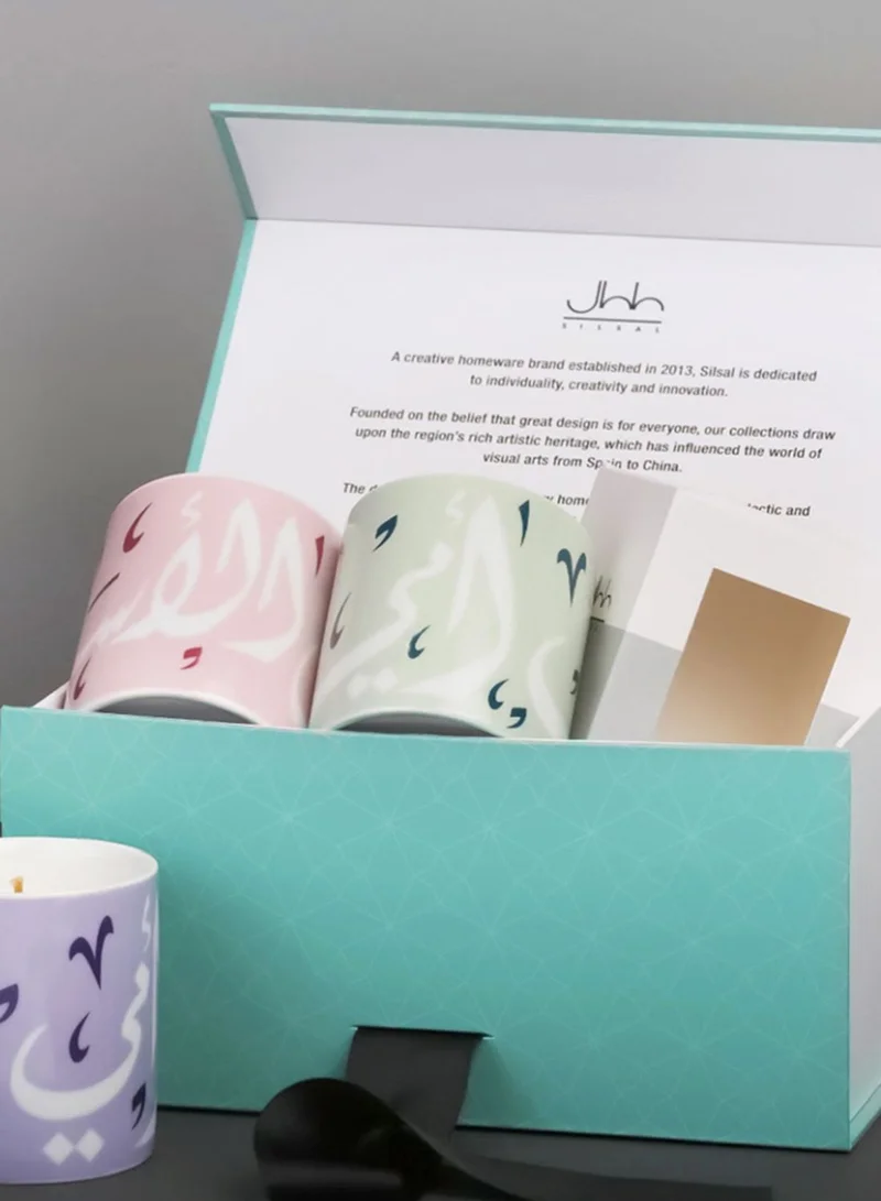 Silsal Mother's Day Candle Set