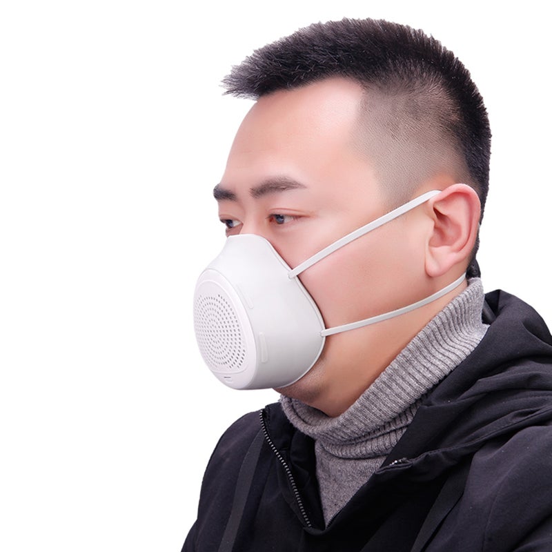 Masks Replaceable KN95 Standard Filter Mask 5-layer Filtration Anti-dust Haze Exhaust High-efficiency Filtering Soft Silicone - Image 3