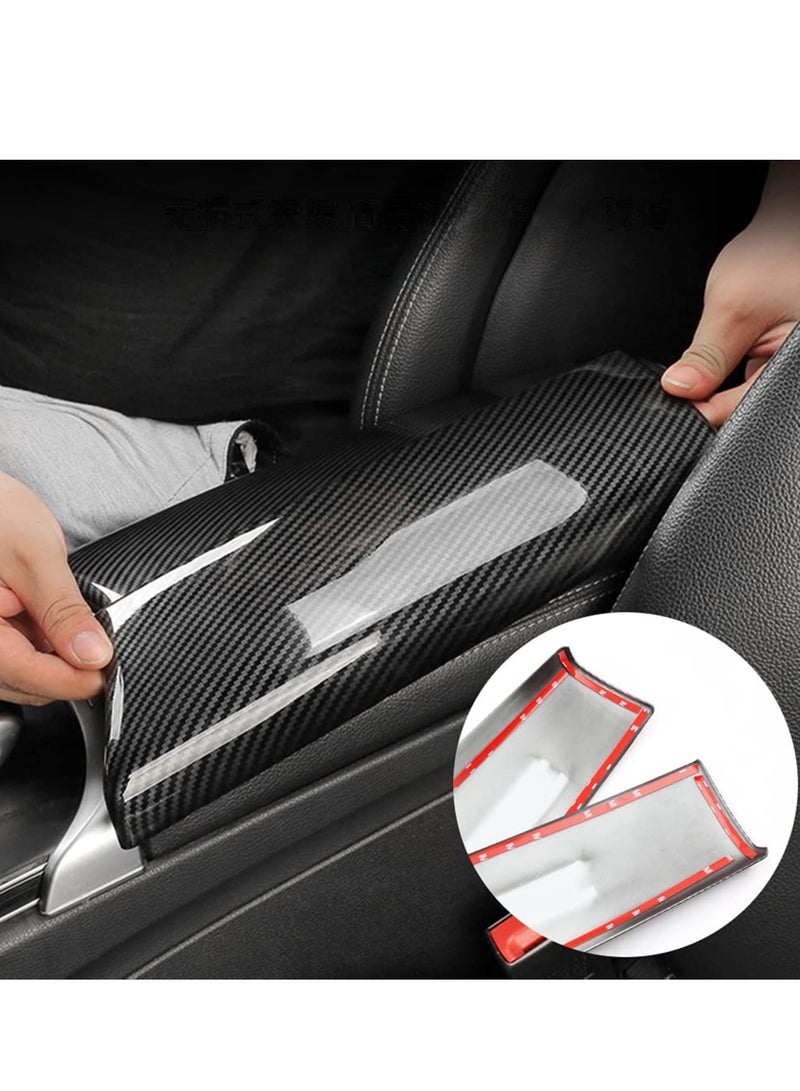 Captaintech Car Center Console Armrest Storage Box Cover for Mercedes Benz C Class W205 GLC Class X253, Middle Console Cover Protective Cushion Interior Center Storage Box Trim - Image 5