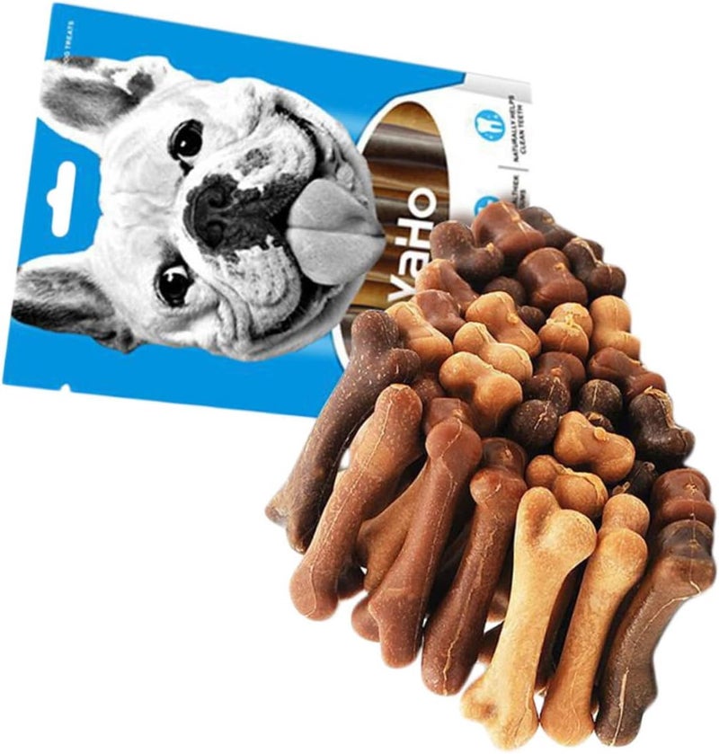 FOMIYES Small Dog Chew Bones - Teeth Cleaning Chews, Toys for Puppies, Teething and Grinding - Soft Treats for Dental Hygiene - 30pcs Pet Supplies - Image 1