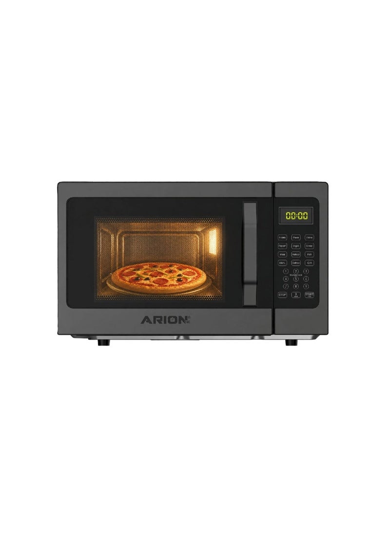 ARION Microwave Oven with Grill, Digital Control, 30 L, 950 W, AR-MWD-30 S, Black - Image 4
