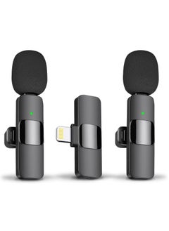Generic Wireless Lavalier Microphone for iPhone, iPad Black  - Image 1