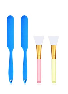 Silicone Stir Sticks Scraper Brushes, Non-Stick Wax Spatulas, Hair Removal Waxing Applicator, Easy to Clean Reusable Scraper Large Area Hard Wax Sticks for Home Salon Body Use and DIY Crafts Making - pzsku/Z9B856E9DE235FE1B4A2FZ/45/_/1735071896/cfb3f66e-491d-4ac6-8253-2a6861d96a09