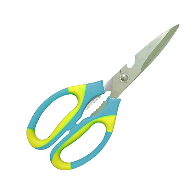 SOSOFU Multipurpose Kitchen Household and Garden Scissor Colour May Vary - Image 1