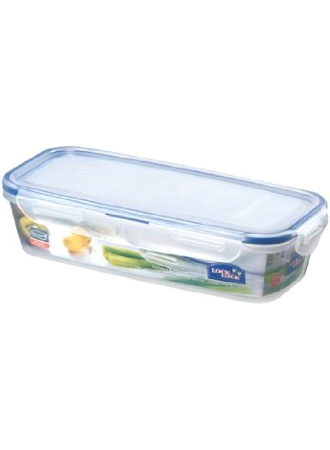 لوك اند لوك حاوية كلاسيكية رفيعة بسعة 620 مل، لون أزرق شفاف - Image 1