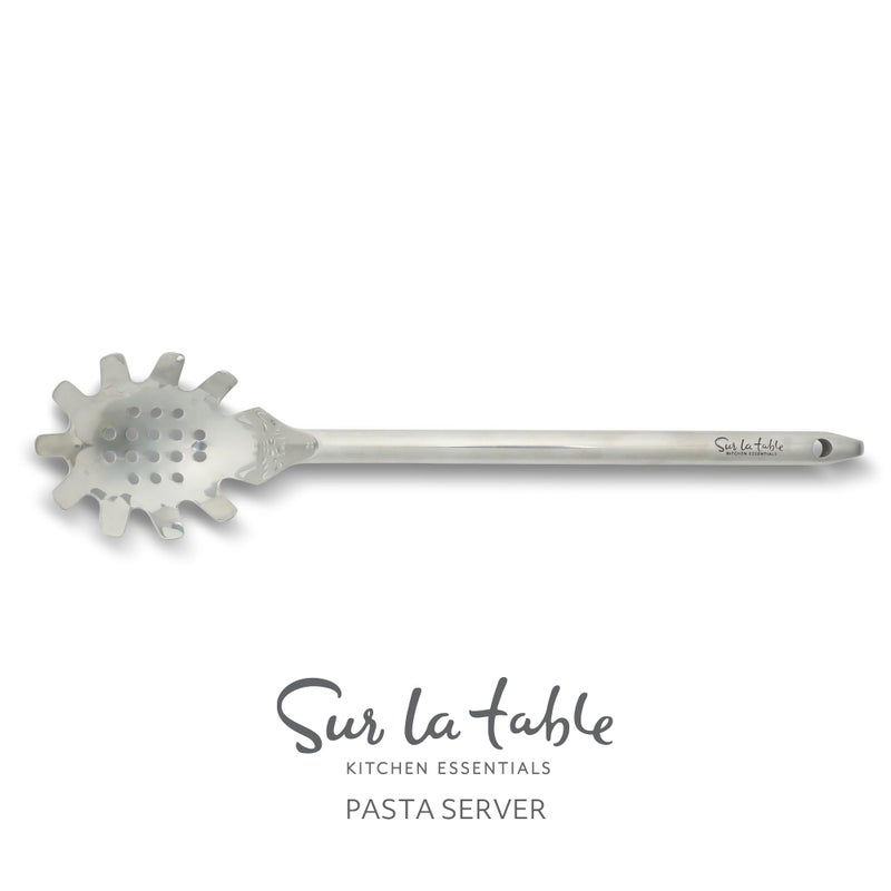 Sur La Table Kitchen Essential Steelhaus Stainless Steel Spaghetti Pasta Server - Image 2