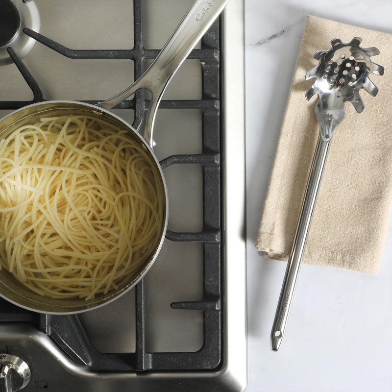 Sur La Table Kitchen Essential Steelhaus Stainless Steel Spaghetti Pasta Server - Image 5