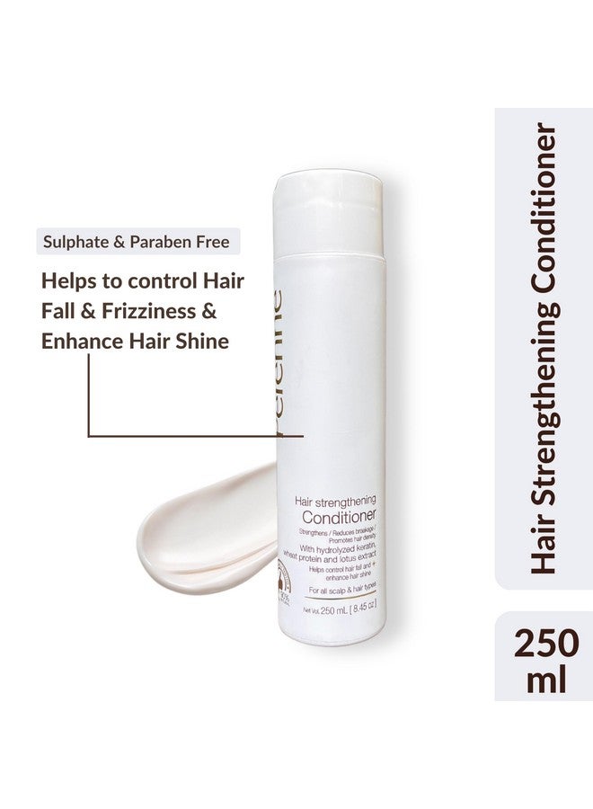 PERENNE Hair Strengthening Conditioner With Hydrolyzed Keratin And Wheat Protein (250 Ml) -Helps To Hair Fall Control, Promotes Hair Growth For All Hair Types - Image 2