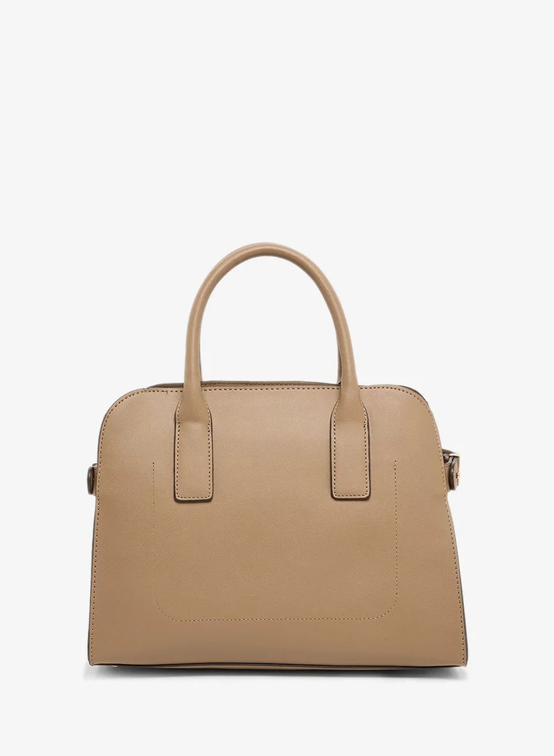 ANNE KLEIN  Anne Klein Logo Detail Snap Closure Satchel Bag Set for Women | Best Price UAE