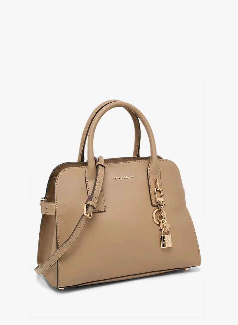 ANNE KLEIN  Anne Klein Logo Detail Snap Closure Satchel Bag Set for Women | Best Price UAE