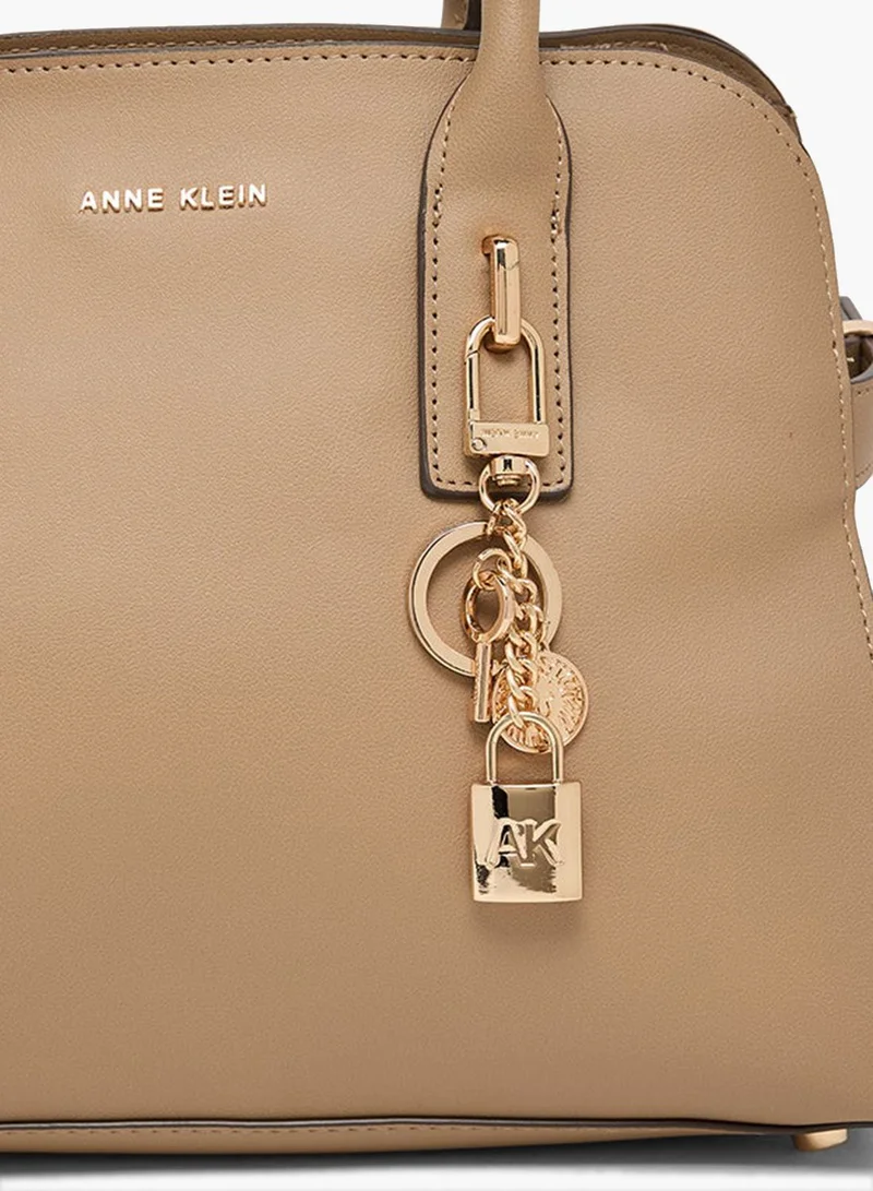 ANNE KLEIN  Anne Klein Logo Detail Snap Closure Satchel Bag Set for Women | Best Price UAE