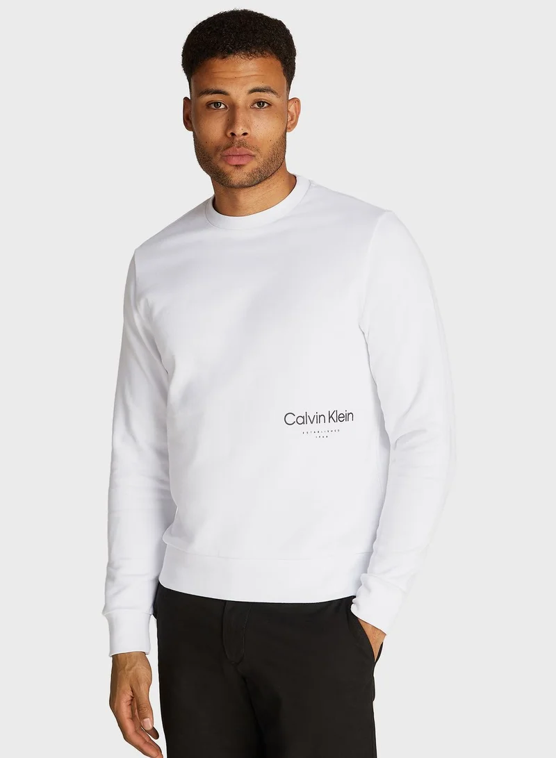 CALVIN KLEIN Logo Sweatshirt