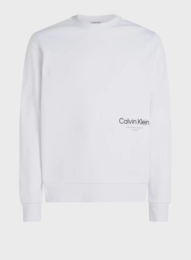 CALVIN KLEIN Logo Sweatshirt