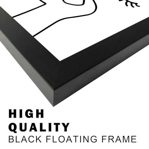 AIANHUA Black and White Bathroom Decor Wall Art Bad Smell Humorous Canvas Print Funny Guest Toilet Picture Artworks for bathroom walls Modern Minimalistic Bathroom Sign Accesories - Image 5