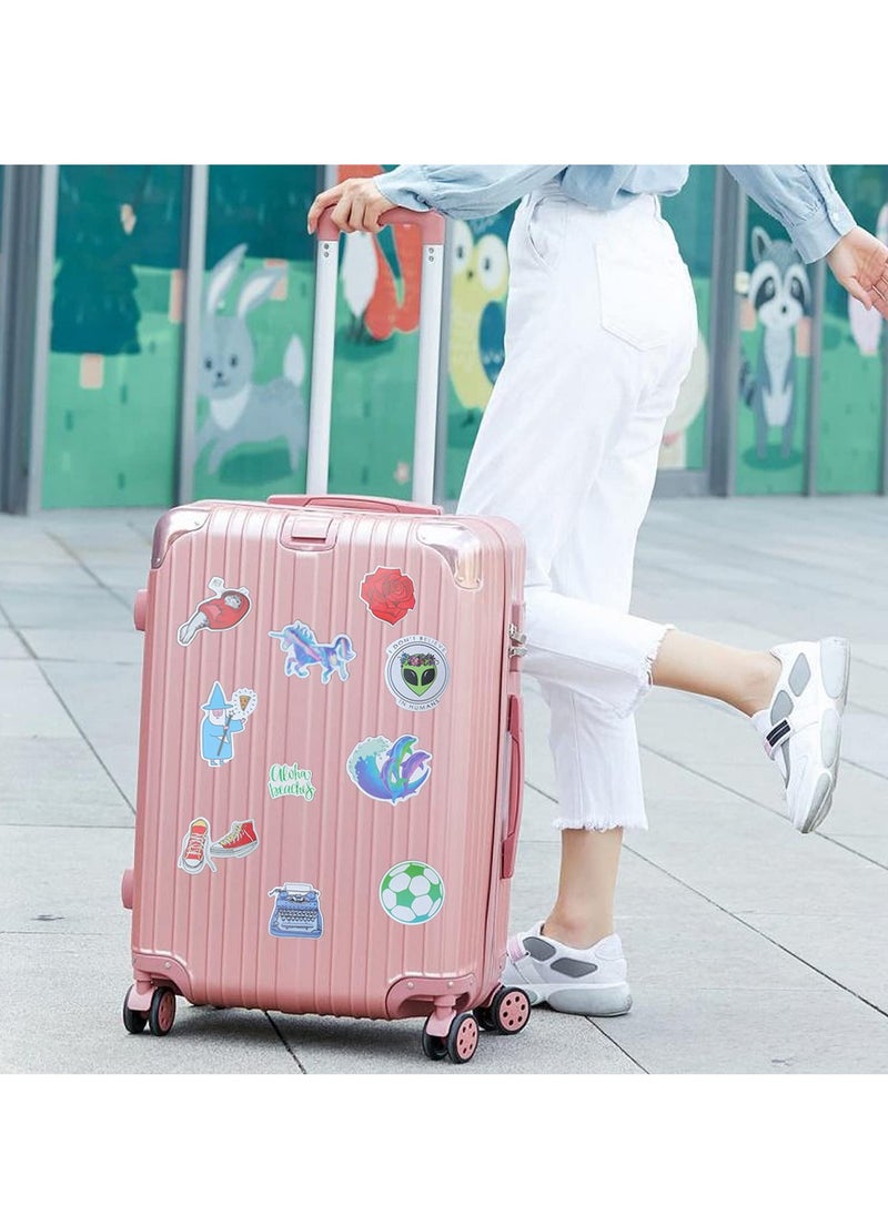 300 PCS Coloured Aesthetic Stickers for Adults Children Teens, Waterproof Vinyl Stickers for Laptop, Phone, Suitcase, Journal, Water Bottles, Diary, Guitar, Scrapbook, Skateboard, Ipad (Multicolour)