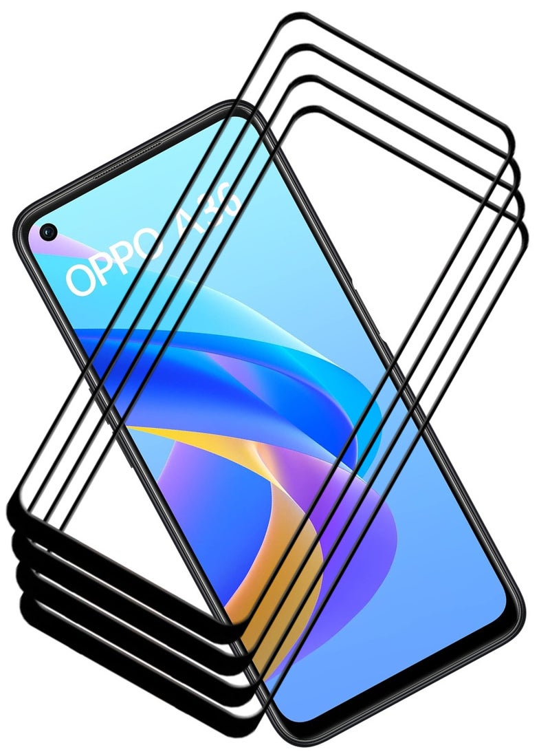ACLIX 4 Pieces Antistatic ESD Dustproof Premium Quality High Definition Tempered Glass Screen Protector Designed For Oppo A36 - Image 1