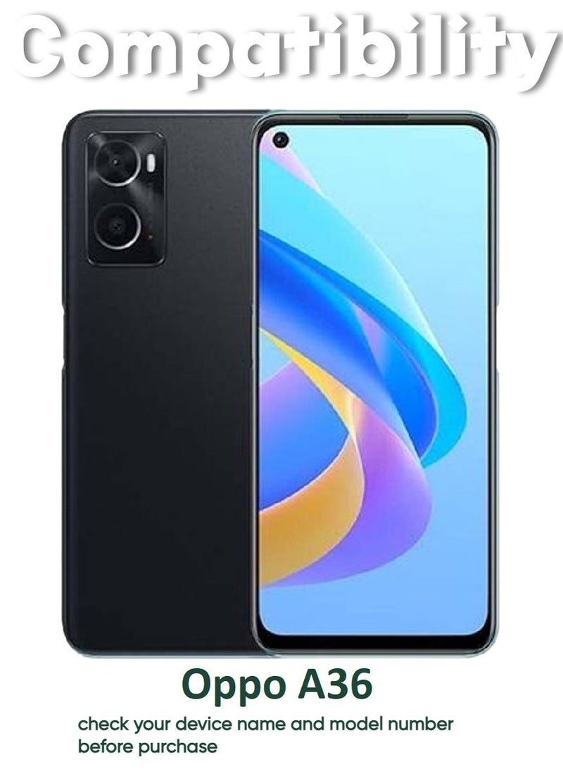 ACLIX 4 Pieces Antistatic ESD Dustproof Premium Quality High Definition Tempered Glass Screen Protector Designed For Oppo A36 - Image 3